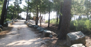 Accès à la plage de Pinarello